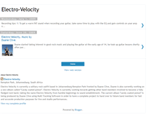 Tablet Screenshot of electro-velocity.blogspot.com