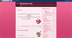 Desktop Screenshot of borboletalunar.blogspot.com