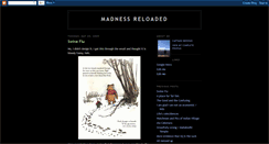 Desktop Screenshot of madnessreloaded.blogspot.com