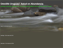 Tablet Screenshot of omniuruguaysalud.blogspot.com