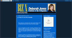 Desktop Screenshot of bizxmagazine.blogspot.com