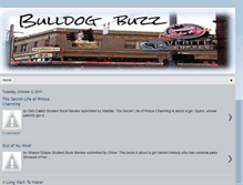 Tablet Screenshot of madisonbulldogbuzz.blogspot.com