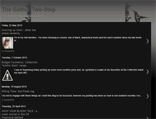 Tablet Screenshot of gothictwostep.blogspot.com