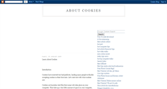 Desktop Screenshot of aboutcookies.blogspot.com