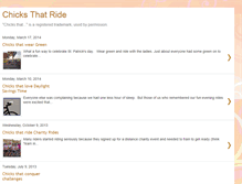 Tablet Screenshot of chicksthatride.blogspot.com