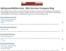 Tablet Screenshot of myexpresswebservices.blogspot.com