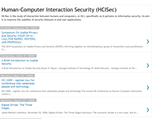 Tablet Screenshot of hcisec.blogspot.com
