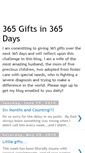 Mobile Screenshot of 365giftsin365days.blogspot.com