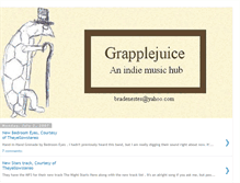 Tablet Screenshot of grapplejuice.blogspot.com