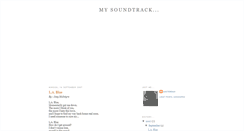 Desktop Screenshot of mine-soundtrack.blogspot.com
