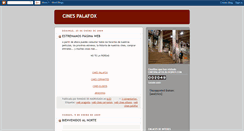 Desktop Screenshot of cinespalafox.blogspot.com
