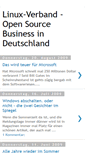 Mobile Screenshot of linuxverband.blogspot.com