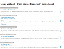 Tablet Screenshot of linuxverband.blogspot.com