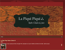 Tablet Screenshot of lapiquipiqui.blogspot.com