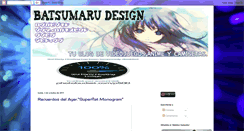 Desktop Screenshot of batsumarudesign.blogspot.com