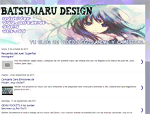 Tablet Screenshot of batsumarudesign.blogspot.com