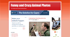 Desktop Screenshot of funnycrazyanimals.blogspot.com