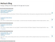 Tablet Screenshot of melissadesign.blogspot.com