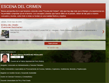 Tablet Screenshot of criminalisticaycienciasforenses01.blogspot.com