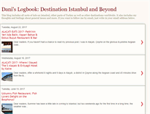 Tablet Screenshot of danislogbookdestinationistanbulbeyond.blogspot.com