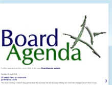 Tablet Screenshot of boardagenda.blogspot.com