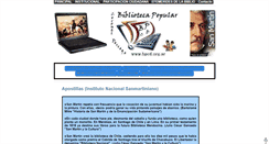 Desktop Screenshot of bibliotecacoroneldorrego.blogspot.com