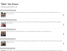 Tablet Screenshot of obietheclown.blogspot.com