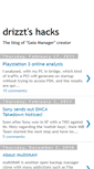 Mobile Screenshot of drizzt-hacks.blogspot.com
