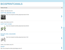 Tablet Screenshot of bicisprintcanals.blogspot.com