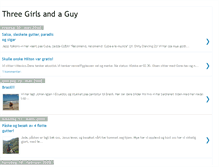 Tablet Screenshot of 3jenterogengutt.blogspot.com