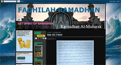 Desktop Screenshot of fadhilahramadhan.blogspot.com