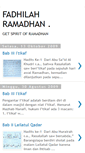 Mobile Screenshot of fadhilahramadhan.blogspot.com