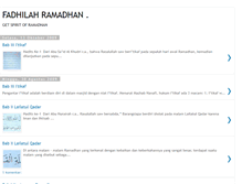 Tablet Screenshot of fadhilahramadhan.blogspot.com