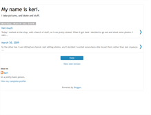 Tablet Screenshot of mynameiskeri.blogspot.com