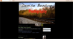 Desktop Screenshot of denisebensonphotography.blogspot.com