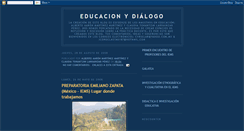 Desktop Screenshot of educacionydialogo.blogspot.com