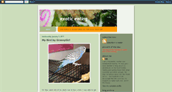 Desktop Screenshot of exoticeatingexperiment.blogspot.com