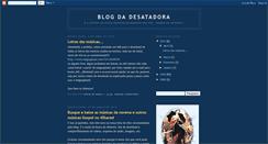 Desktop Screenshot of novenadaqueridinha.blogspot.com