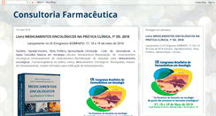 Desktop Screenshot of consultoriafarmaceutica.blogspot.com