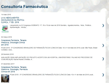 Tablet Screenshot of consultoriafarmaceutica.blogspot.com