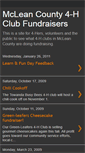 Mobile Screenshot of mcleanco4-hclubfundraisers.blogspot.com