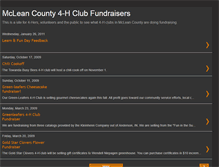 Tablet Screenshot of mcleanco4-hclubfundraisers.blogspot.com