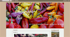 Desktop Screenshot of billanschilepepparmix.blogspot.com