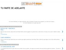 Tablet Screenshot of partedeadelante.blogspot.com