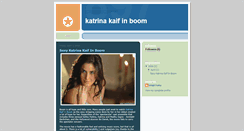 Desktop Screenshot of katrina-kaif-in-boom.blogspot.com