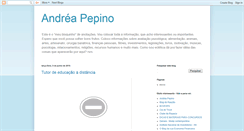 Desktop Screenshot of andreapepino.blogspot.com