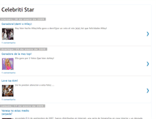 Tablet Screenshot of celebritistar.blogspot.com