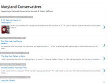 Tablet Screenshot of marylandconservatives.blogspot.com