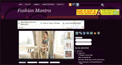 Desktop Screenshot of indian-fashion-mantra.blogspot.com