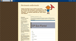 Desktop Screenshot of diccionarisaudiovisuals.blogspot.com